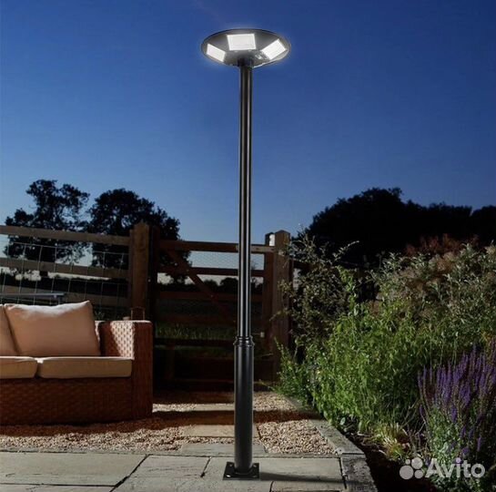 Фонарь на солнечной панели