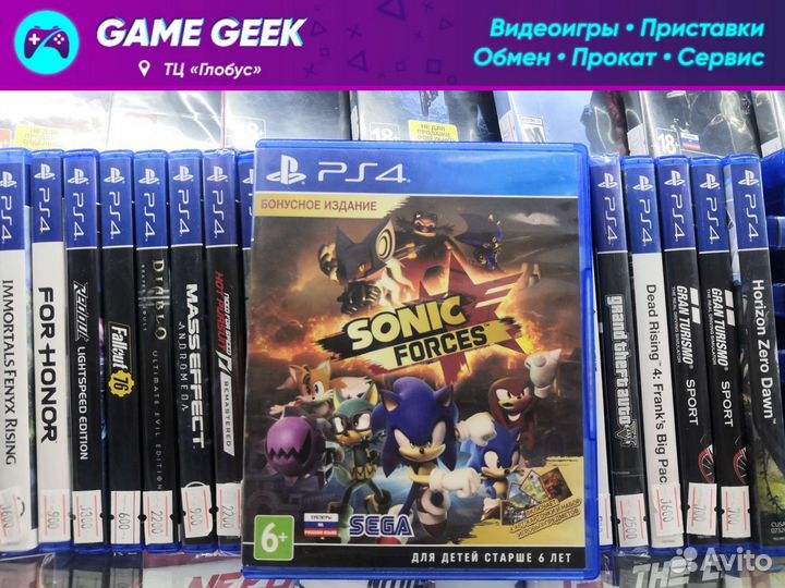 Sonic Forces на PS4