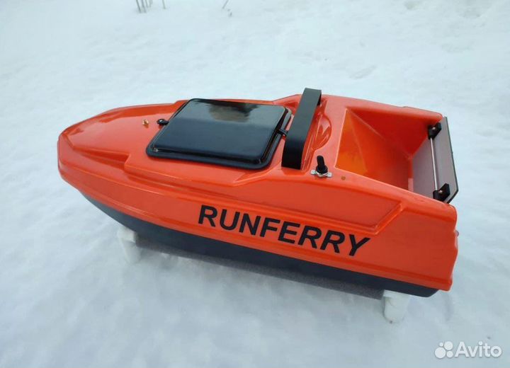 Прикормочный карповый кораблик Runferry Solo Mini