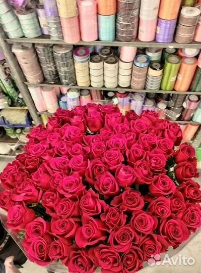 101 Роза Цветы Букеты 51 25 Роз Доставка