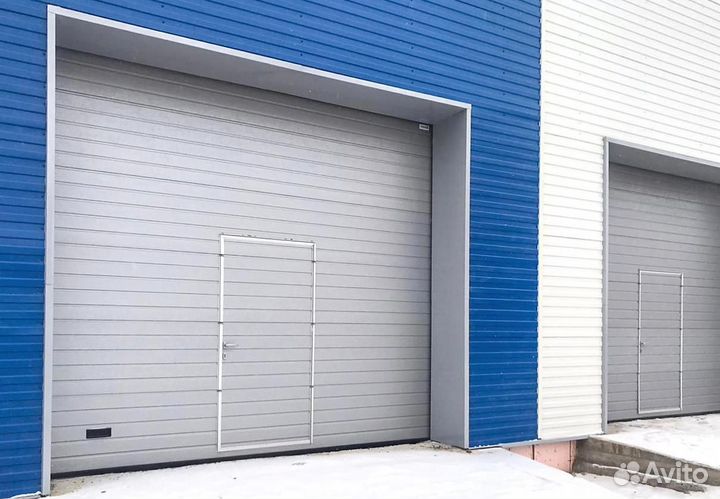 Секционные ворота