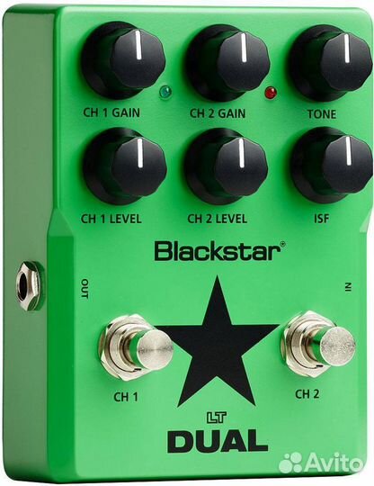 Педаль дисторшн/овердрайв Blackstar LT-Dual