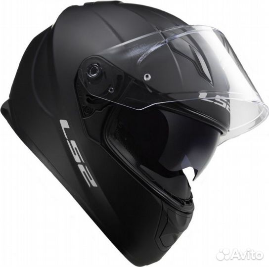 Мотошлем LS2 FF320 stream EVO Solid Matt Black