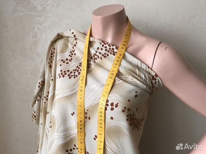 Отрез ткани СССР креп