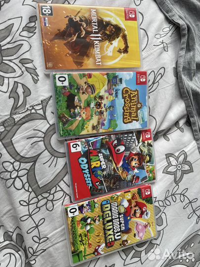 Игры для nintendo switch катриджи