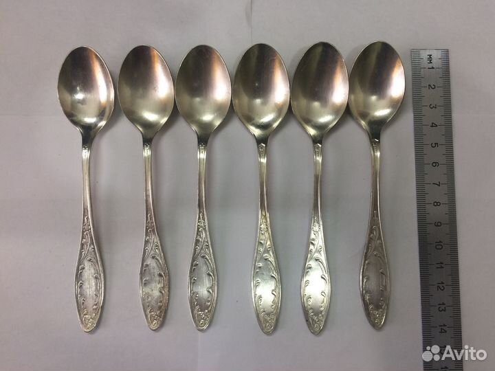 Мельхиоровые ложки, вилки СССР