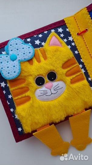 Книжка из фетра