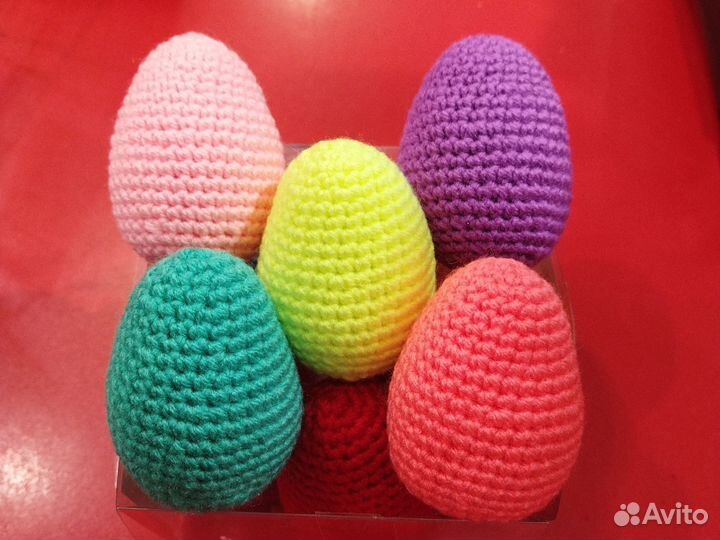 Яйцо пасхальное вязаное