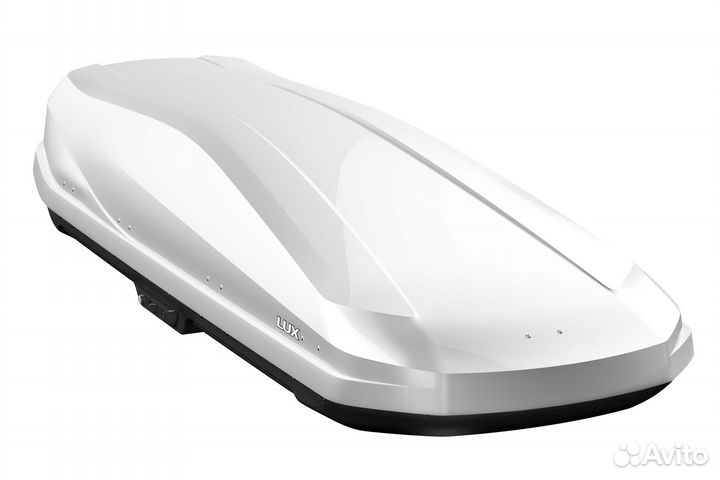 Автобокс на крышу Люкс irbis 206 белый глянцевый
