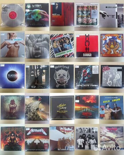 Виниловые пластинки винил lp импорт