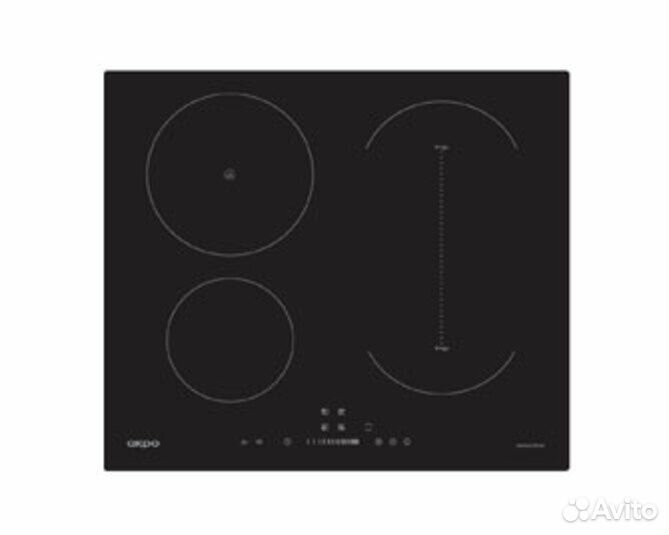 Варочная панель индукционная akpo рia 6094117CC BL