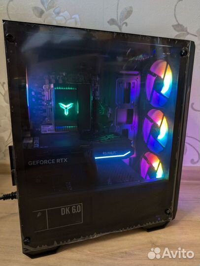 Игровой пк RTX 4060Ti Intel core i3 12100f