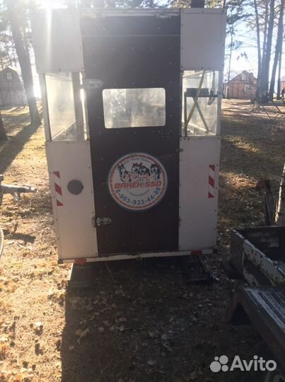 Сани-прицеп к снегоходу для зимней рыбалки