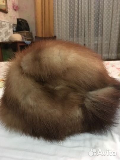 Шапка из куницы