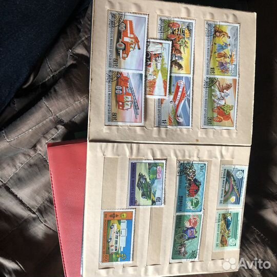 Марки периода СССР cuba Mongolia