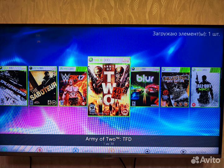 Xbox 360 250Gb 30 игр freeboot