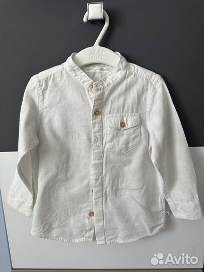 Рубашка next 86 размер