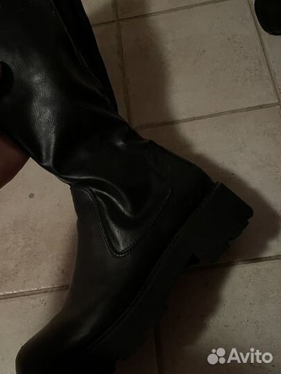 Сапоги ботфорты vagabond