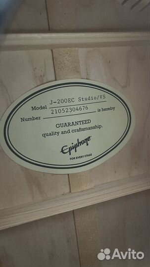 Гитара Epiphone j200