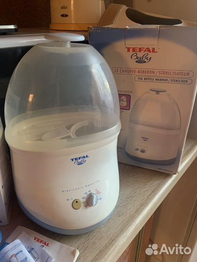 Стерилизатор баночки и пакеты для молока