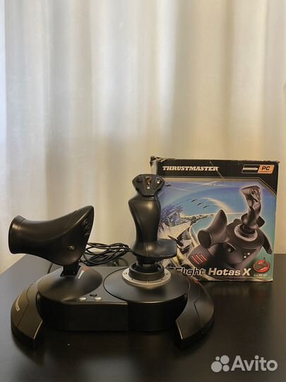 Джойстик ThrustMaster T Flight Hotas X черный