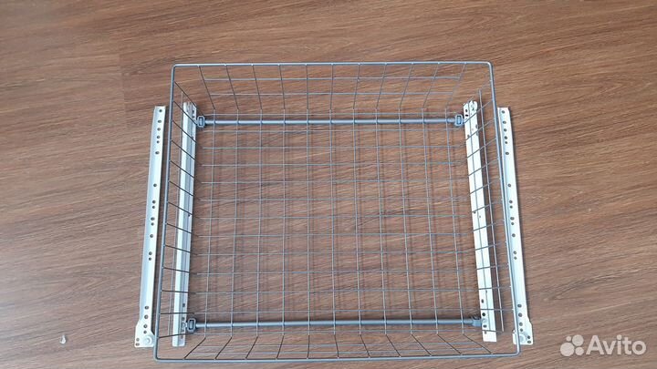 Металлические корзины выдвижные 3 шт