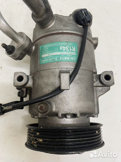 Компрессор кондиционера hyundai tucson 2.0