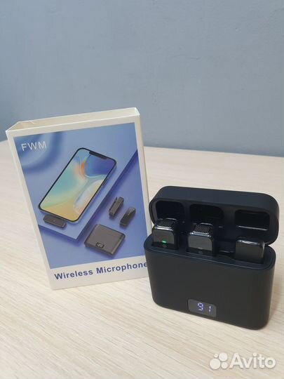 Беспроводной петличный микрофон