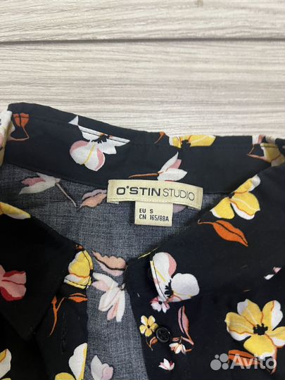 Рубашка в цветочек