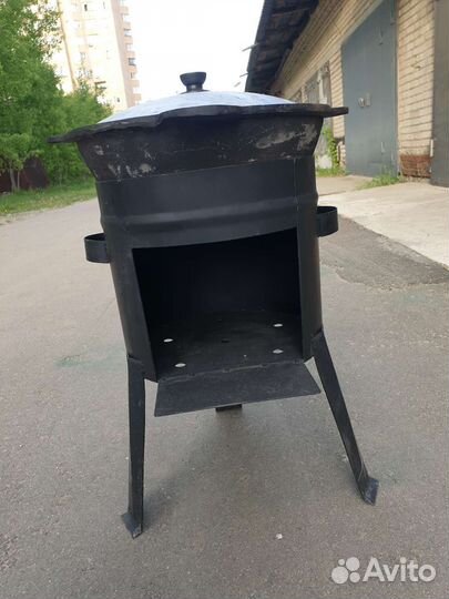 Казан с печью