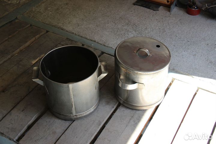 Кастрюли большие 20 литров Бидон