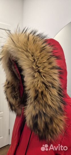 Пуховик парка женский