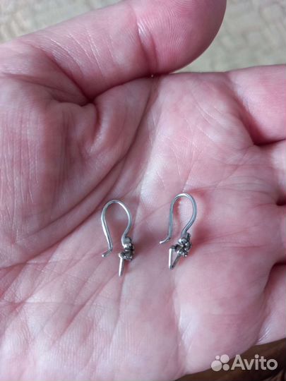 Серебряные серьги