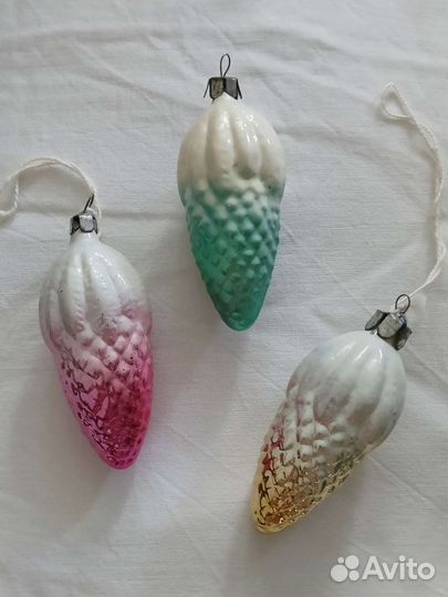 Елочные игрушки СССР