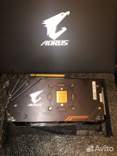 Видеокарта Aorus radeon rx570 4Gb