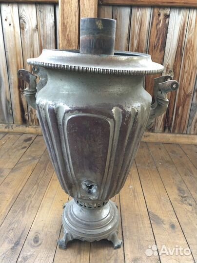 Самовар угольный старинный