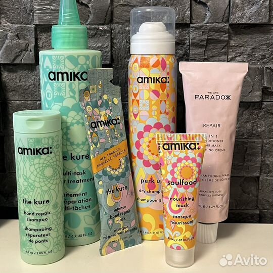 Ouai, Amika, Living proof и др для волос