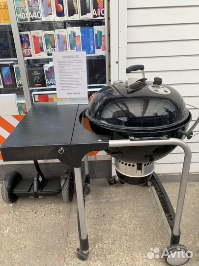 Угольный гриль weber performer GBS 57см