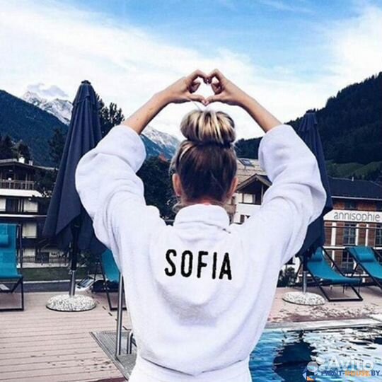 Халат люкс махра именной