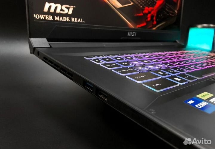 Игровой ноутбук msi katana 17
