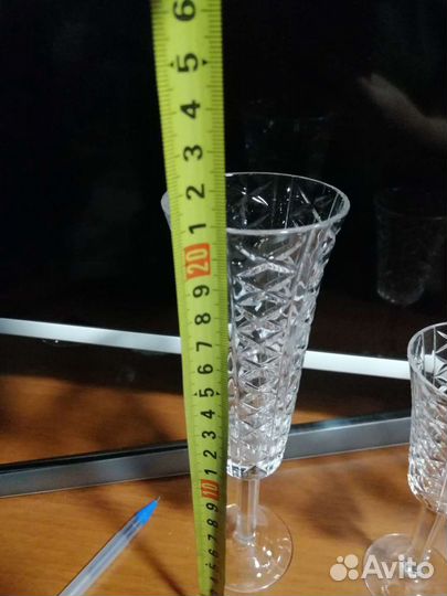 Фужеры хрустальные СССР
