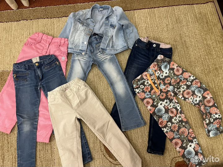 Продам детские вещи одним пакетом (110-116)