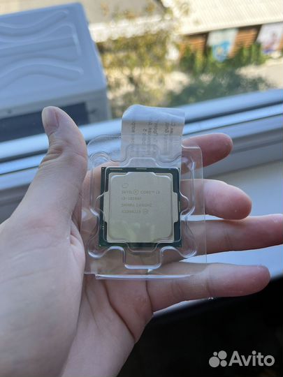 Процессор intel core i3 10100f 1200 новый