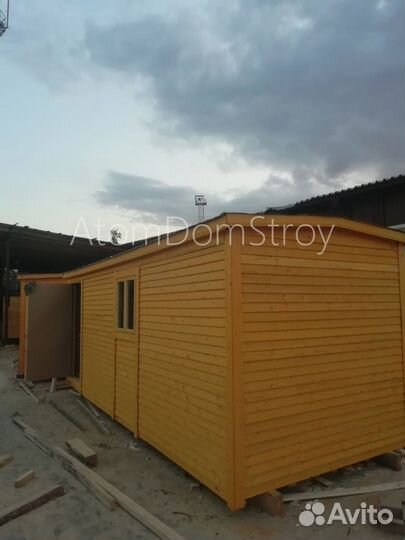 Вагончик с надежной крышей