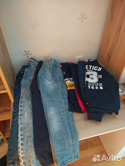 Пакет фирменных вещей для мальчика 110-116