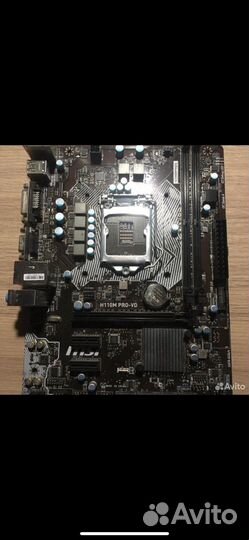 Материнская плата и процессор