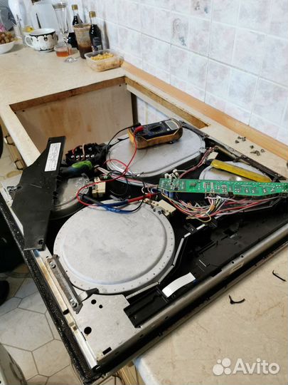 Ремонт индукционных и электрических плит. Духовок