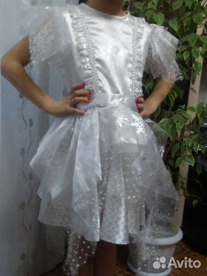 Платье детское новогоднее