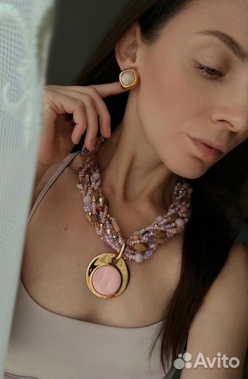 Винтажное колье клипсы Joan Rivers