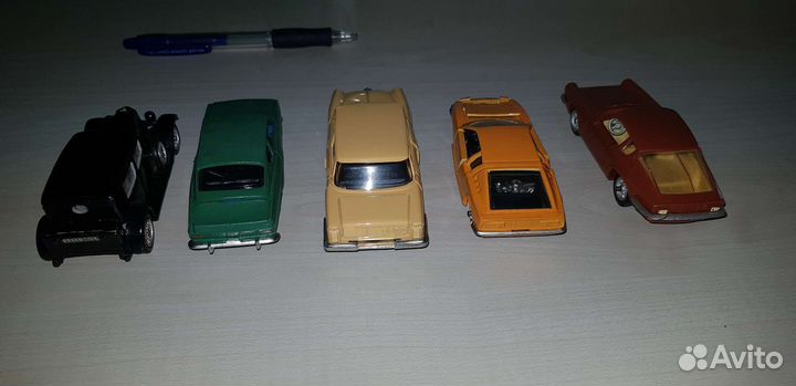 Машинки 6шт. Ремейки СССР